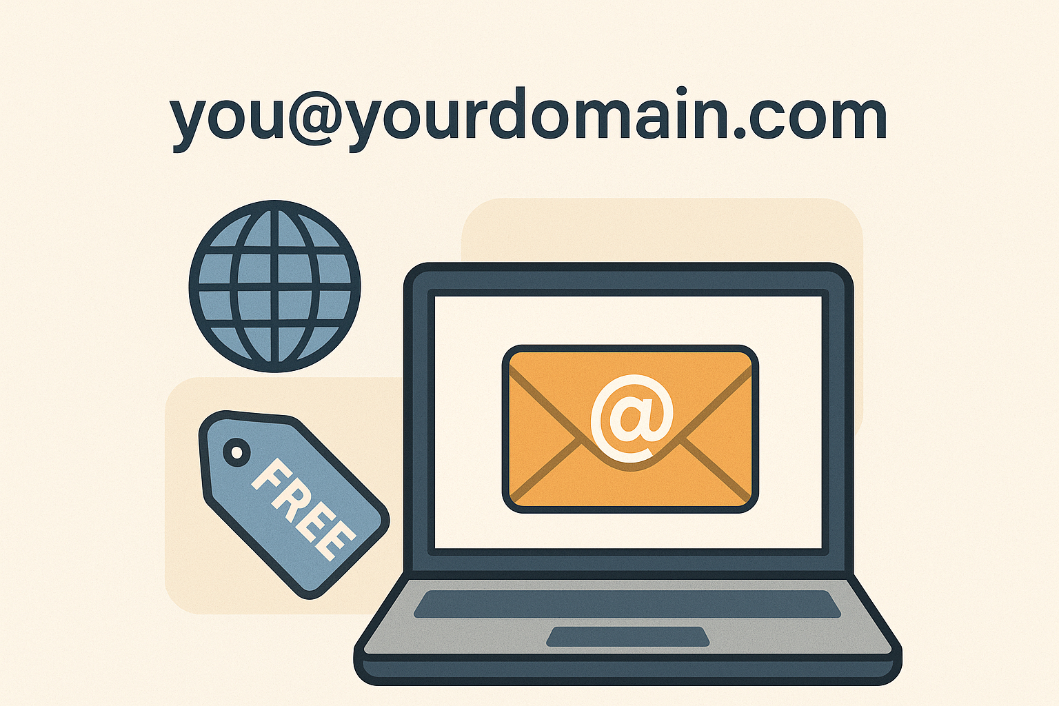 How to Get a Professional Email @YourDomain for Free (Forever)